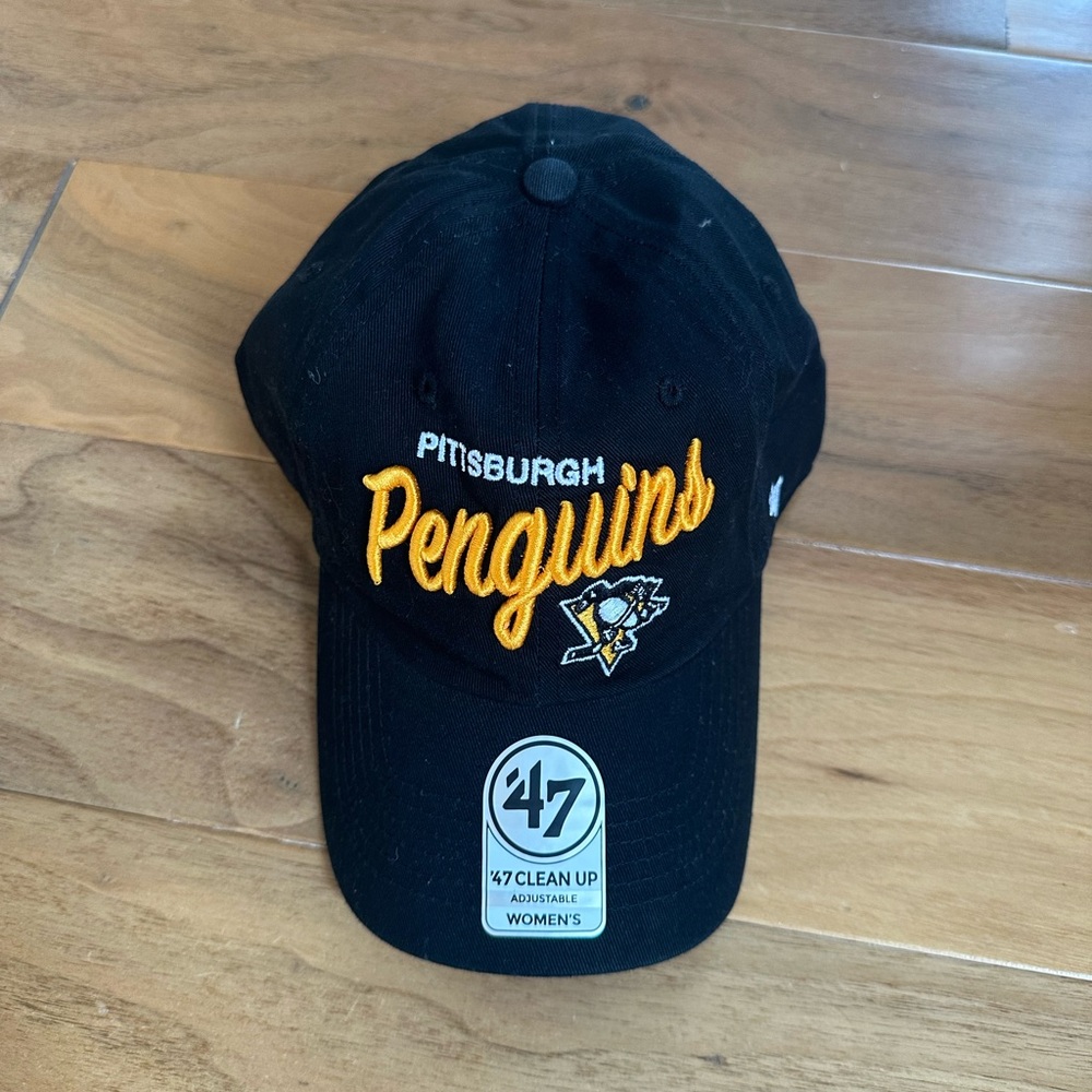 47 Brand Pittsburgh Penguins Black and Gold Cap